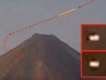 Над вулканом Попокатепетль в Мексике кружился НЛО