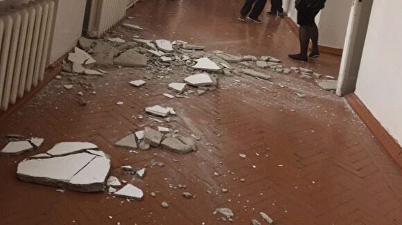 После обрушения потолка в ишимской школе впервые за 30 лет сделают капремонт