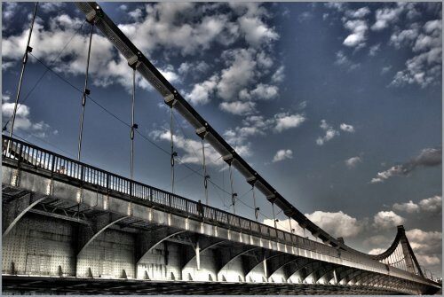 Строители уложили треть рельсов на ж/д части Крымского моста