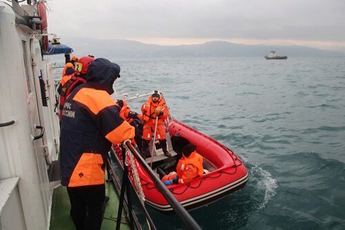 У берегов Турции затонул корабль с российскими гражданами на борту