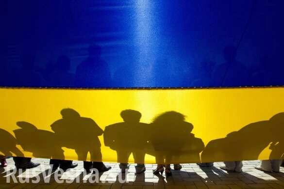 Украинская «Злука»: Живая цепь позора
