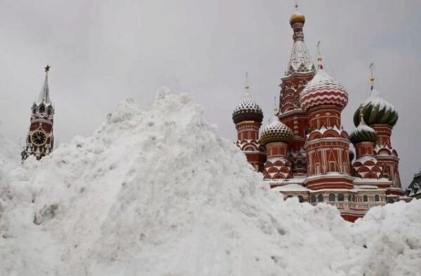 В Москве объявлен "желтый" уровень опасности