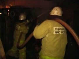 В Казанском районе во время пожара в частном доме погиб человек