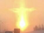 Жители Махачкалы увидели в небе огромного «Ангела»