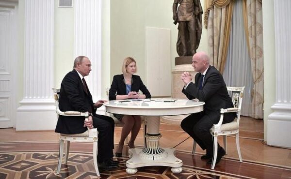 Путин и Инфантино обсудили наследие ЧМ-2018