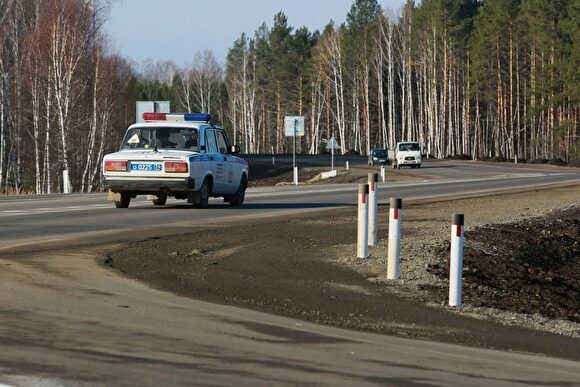 В Свердловской области патрульный автомобиль ГИБДД сбил ребенка