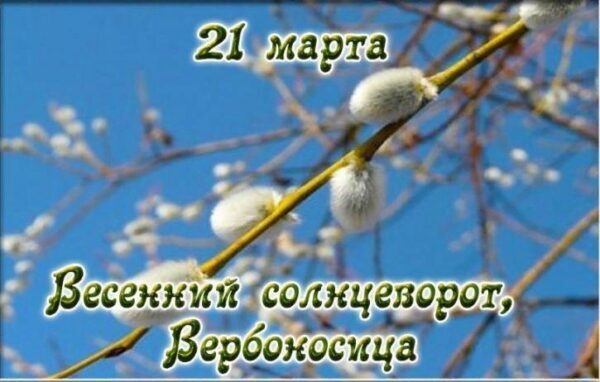 21 марта 2019 года Весенний солнцеворот, Вербоносица: что это за праздник, как его нужно отмечать, народные традиции, обряды, поверья и приметы этого дня