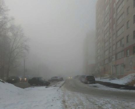 Челябинск встретил нового губернатора туманом и выбросами