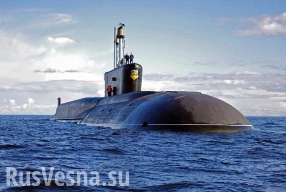 Минобороны показало испытания подводного ракетоносца типа «Борей» (ВИДЕО)