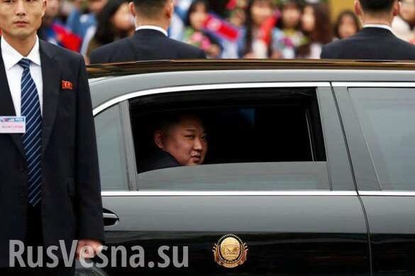 Ким Чен Ын прибыл во Владивосток (ВИДЕО)