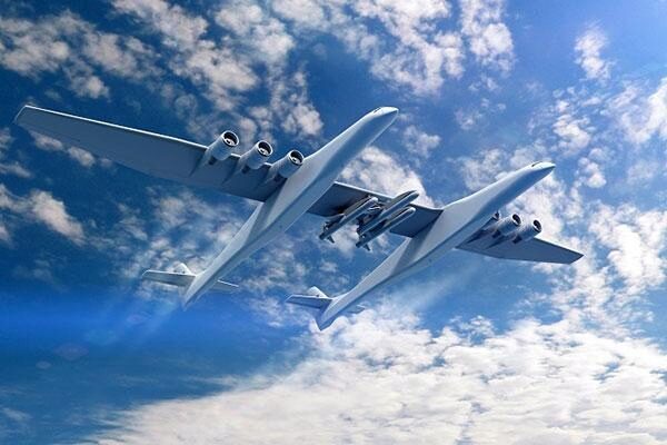 Появилось видео полета самого большого в мире самолета