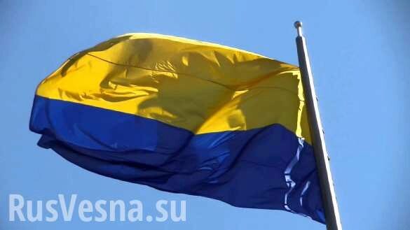 Странные перевёрнутые флаги Украины на позициях ВСУ на Донбассе — что это значит (ВИДЕО)