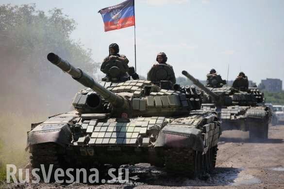 Танки — главная ударная сила Армии ДНР (ВИДЕО)