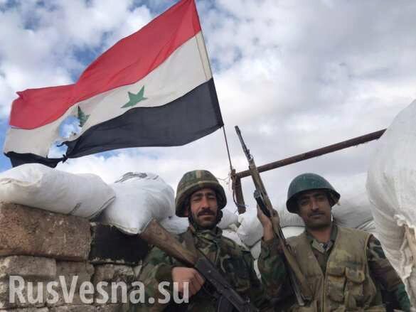 Армия Сирии и ВКС РФ выбили боевиков из города в зоне Идлиб (ФОТО, ВИДЕО)