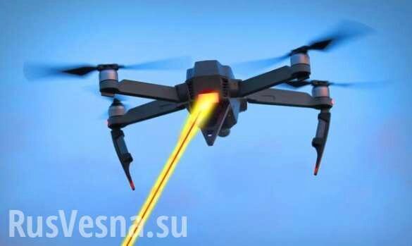 Российских силовиков хотят вооружить ослепляющим дроном-электрошокером