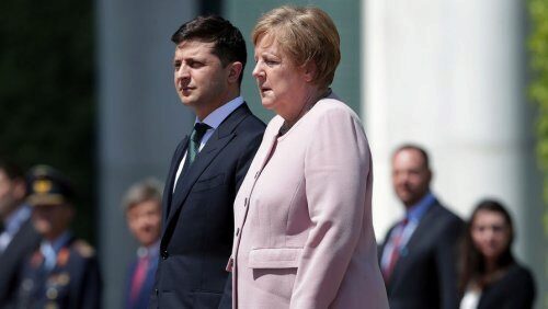 Ангеле Меркель стало плохо во время встречи с президентом Украины в Берлине