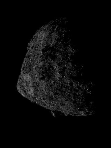 NASA удалось заснять астероид Бенну с рекордно близкого расстояния