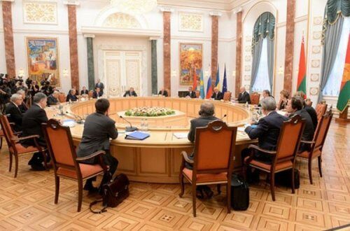 В Минске прошло заседание Трехсторонней контактной группы