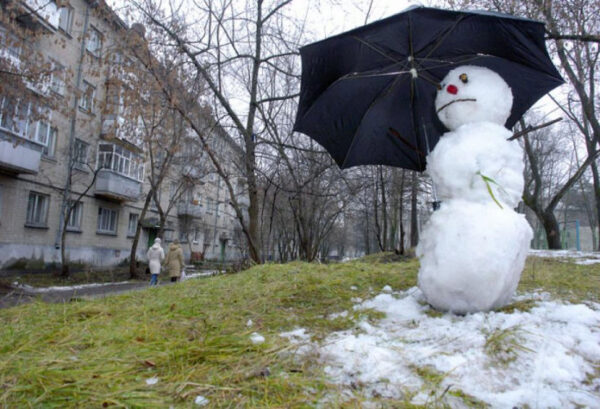 В ближайшие дни в европейской части России прогнозируют резкое потепление