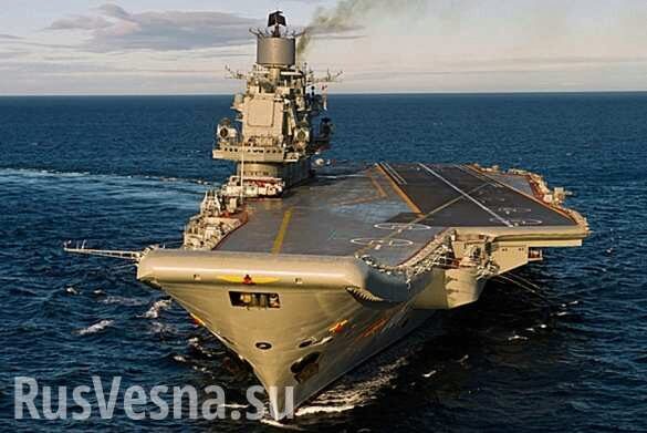 «Адмирал Кузнецов» за 60 секунд: все секреты самого большого корабля российского флота (ВИДЕО)