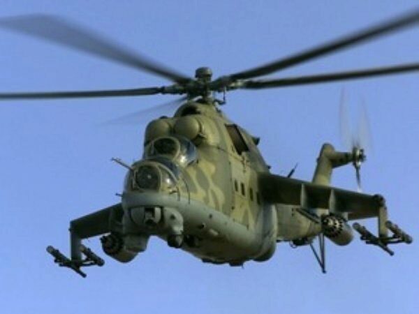 Боевые вертолёты устроили мощную ночную бомбардировку на Ставрополье