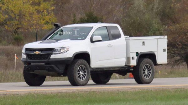 Chevrolet проводит испытания коммерческого грузовика на базе Colorado ZR2