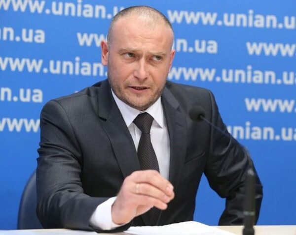 Дмитрий Ярош назвал дату возвращения Донбасса под контроль Украины