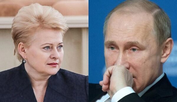 Худшего не придумаешь: Грибаускайте в шоке, литовцы выдвинули Путина на Нобелевскую премию