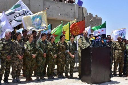 Коалиция СДС официально объявила об освобождении Ракки от боевиков ИГ