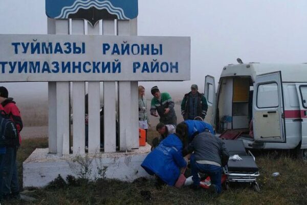 Лишенный прав водитель въехал в толпу школьников в Башкортостане 