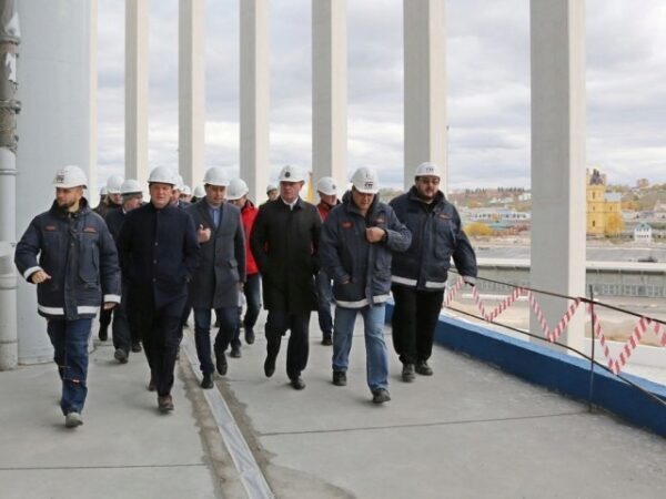 Минстрой РФ высоко оценил готовность нижегородского стадиона к ЧМ