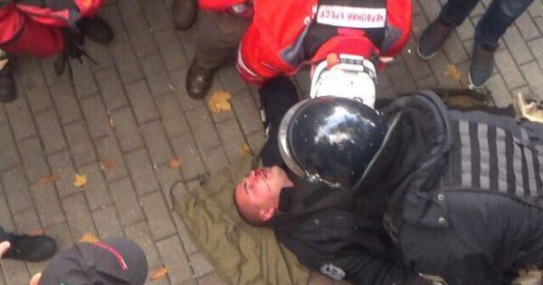 МВД: В столкновениях под Радой пострадал правоохранитель