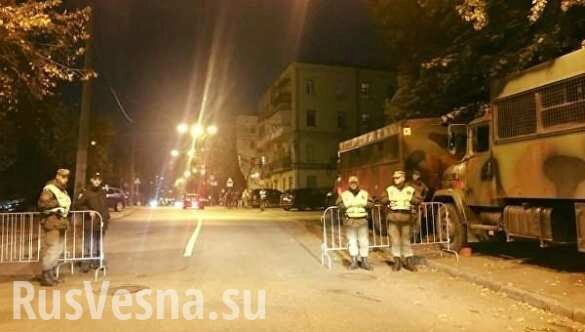 Патрули нацгвардии и перекрытые улицы: украинские власти активно готовятся к «майдану» Саакашвили