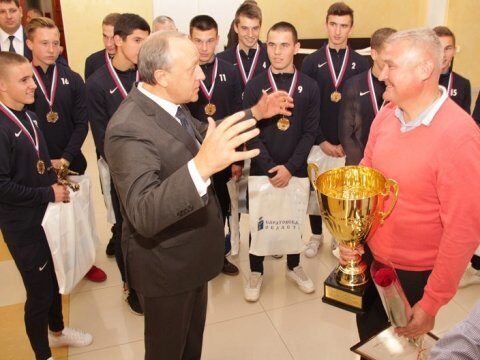 Победу молодежки саратовского «Сокола» губернатор назвал успехом года