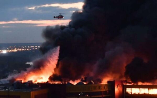 Пожар в Москве на строительном рынке – последние новости, видео