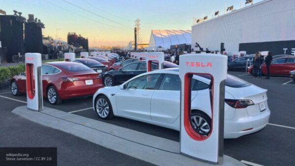 Продажи электромобилей Tesla в Российской Федерации увеличились на 92%