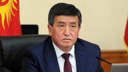 Путин поздравил Сооронбая Жээнбекова с победой на президентских выборах Киргизии