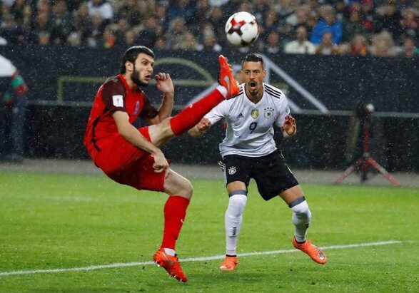 Сборная Германии по футболу в первый раз выиграла все матчи в отборочном турнире ЧМ