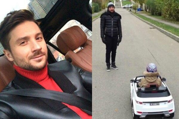 Сергей Лазарев опубликовал видео, где учит сына Никиту водить автомобиль