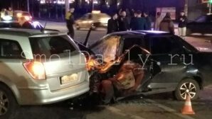 Страшная авария с четырьмя пострадавшими произошла в центре Смоленска