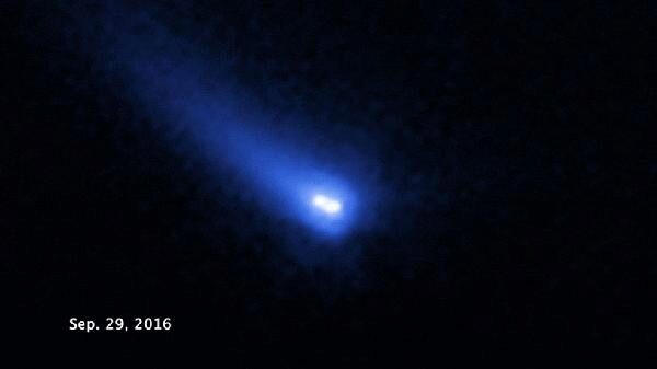 Ученые наблюдают пару астероидов со свойствами кометы