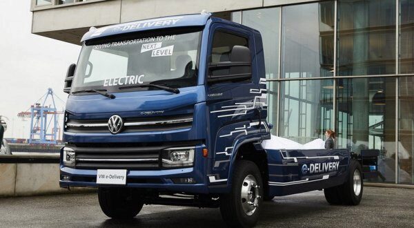 В 2020 году выйдет электрический грузовик Volkswagen E-Delivery