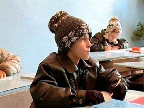 В Архангельськой школе слишком холодно для учебы