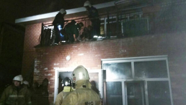 В Иркутске во время пожара в доме престарелых пострадали 14 человек