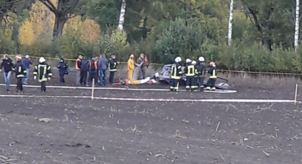 В Латвии разбился вертолёт, один человек погиб