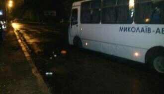 В Николаеве рейсовый автобус насмерть сбил пешеходов