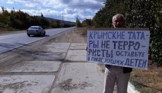 В оккупированном Крыму за участие в пикетах задержали почти 50 человек
