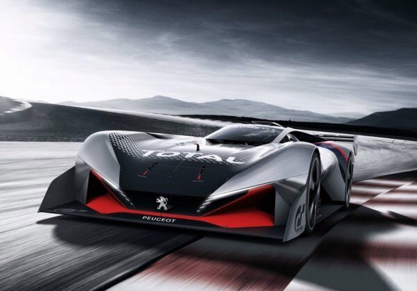 Виртуальный суперкар Peugeot получил крылья и еще больше мощности