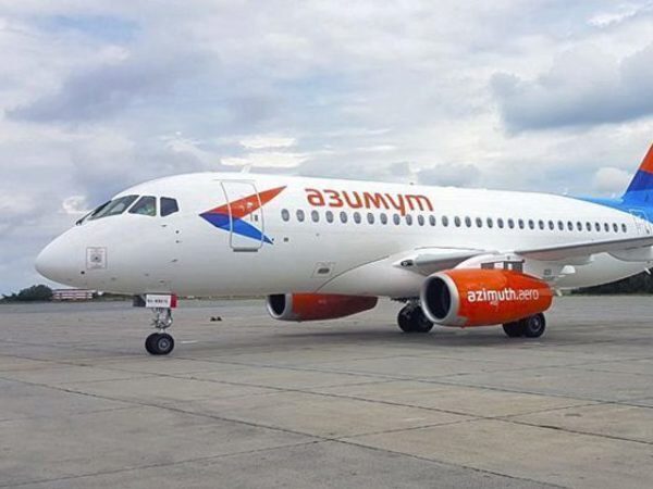 В Пулково прилетел 1-ый рейс свежей авиакомпании «Азимут»