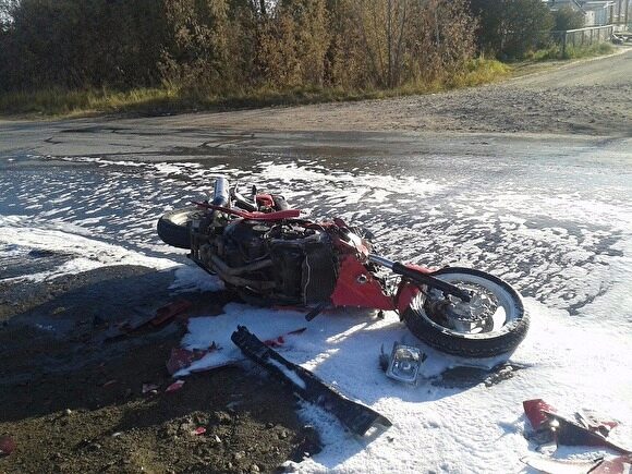 В Шадринске женщина-водитель сбила мотоциклиста